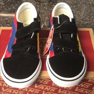 Multi colored Vans